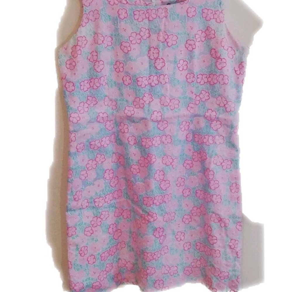 Vintage Lilly Pulitzer Begonia sheth dress size 12